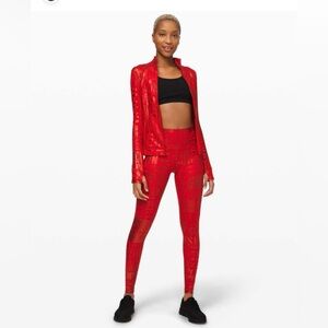 Lululemon Define set jacket sz8 Wunder Under High-Rise tight sz6 limited edition